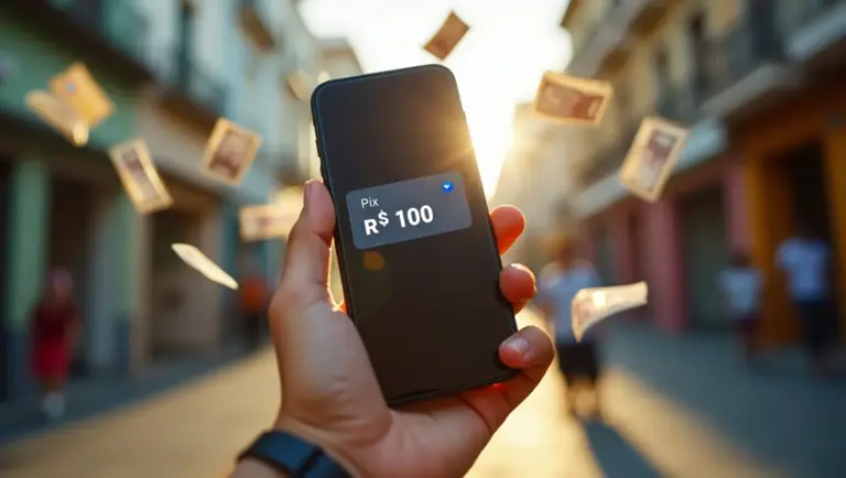 como ganhar um pix de R$100 reais agora
